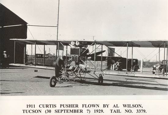 Curtiss Pusher (replica) NC3378