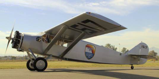 Stinson SM1-B Dressed in NC1517 Livery (Source: AAHS)