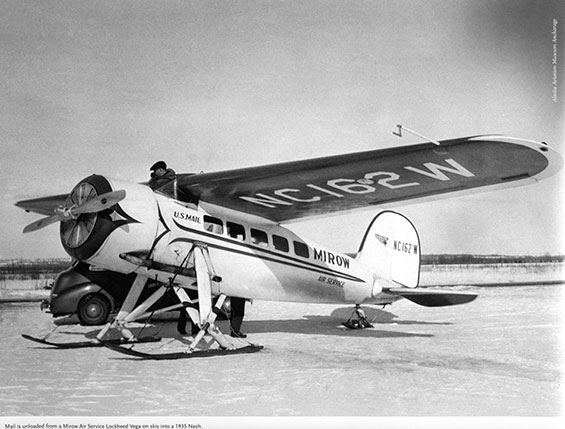 NC162W in Mirow Livery, Ca. 1935, Alaska (Source: Woodling)