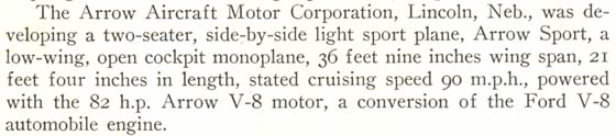 Aircraft Year Book, 1937, Page 245 (Source: Webmaster)