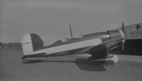 Lockheed Sirius NC16W, Location Unknown, Ca. Early 1930s (Source: Green)