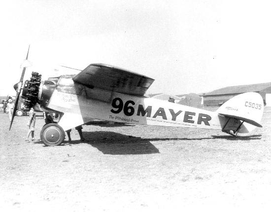 Cessna NC5038, Ca. 1925 (Source: SDAM)