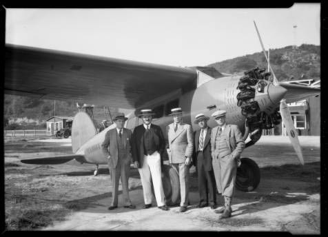 Lockheed Vega NC7044, Griffith Park, Los Angeles, CA, 1928 (Source: USC)