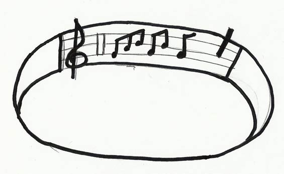 Interpretation of Musical Notes on Fuselage Bird Logo (Source: Brown)
