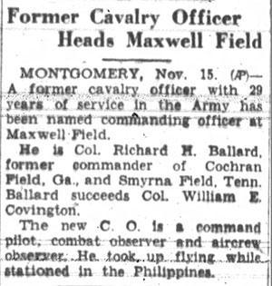 Anniston Star(AL), November 11, 1945 (Source: newspapers.com) 
