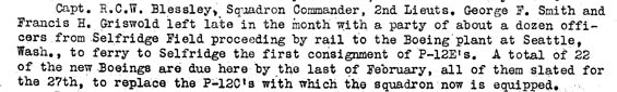Air Corps Newsletter, January 25, 1932 (Source: Web)
