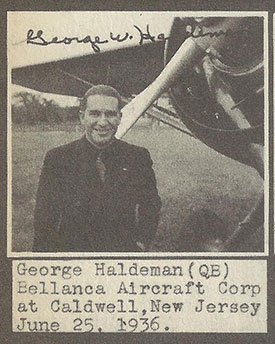 George Haldeman, June 25, 1936 (Source: Boedy's Album)