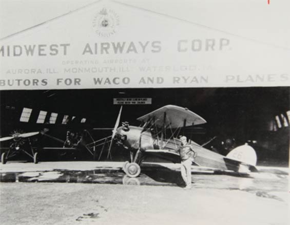 Livingston's Winning Airplane, Ford Tour, 1929 (Source: SDAM)