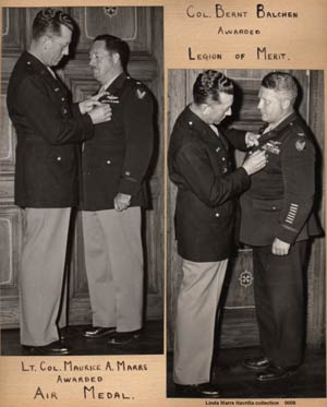 Maurice Marrs  Receives Air Medal (Source: Havrilla)