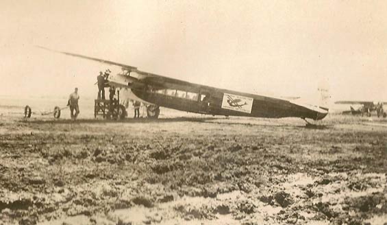 Fokker Liner, Universal Airlines System, Ca. 1929 (Source: Tietz)