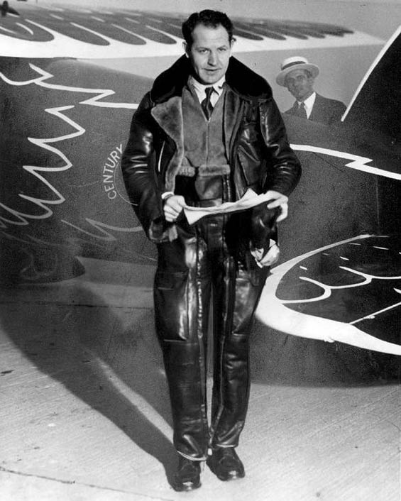 Jimmie Mattern, Lockheed Vega NC869E, Ca. 1933 (Source: Heins)