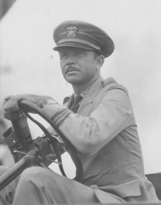 Unidentified Officer in Tug, Ca. 1928-30 (Source: Barnes) 