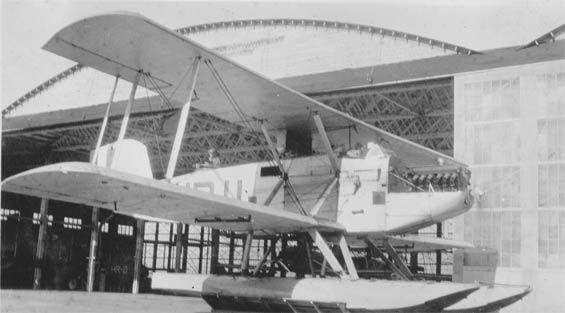 Martin T3M on Pontoons , Ca. 1928-30 (Source: Barnes)
