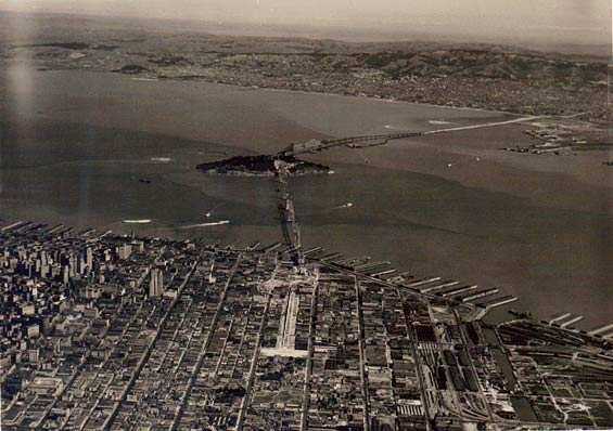 Oakland Bay Bridge After 1936 (Source: Moreau)