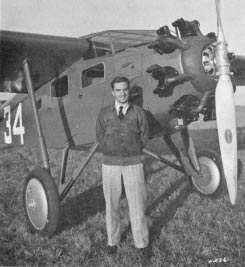 Stanley Stanton and Cessna NC632K (Source: Forden)