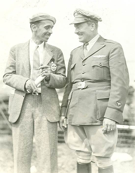 Benny Howard & Roscoe Turner, Probably ca. September, 1935