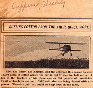 Dusting Article, Cappers Weekly, Date Unknown