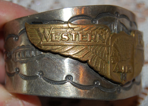 Western Air Express Service Wings, Left View 