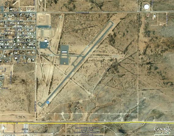 Douglas International/Municipal Airport, 2010 (Source: Google Earth)