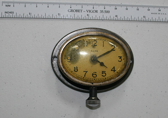 Panel Clock, Unknown Origin or Date