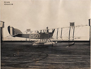 Curtiss N-9, A-2507, Pensacola, FL, 1918