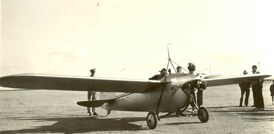 Buhl LA-1 "Bull Pup" 8461 at Tucson 2/1/1931