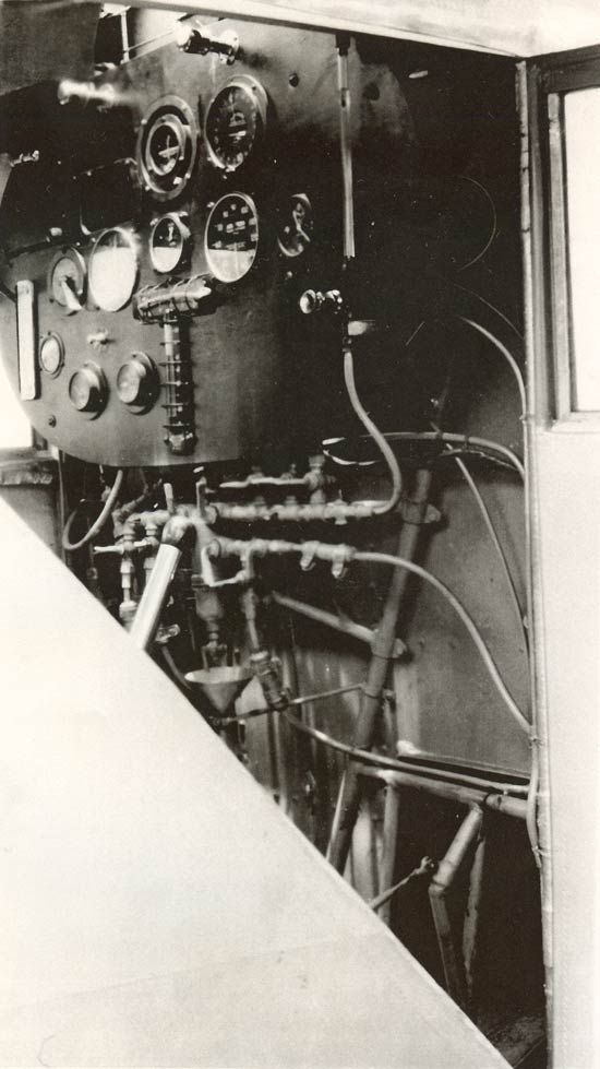 Instrument Panel for NX-211, the "Spirit of St. Louis"