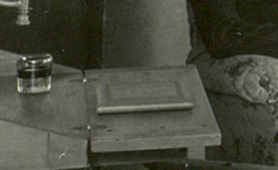Aviator's Lounge Log on the Desk, Ca. 1930s