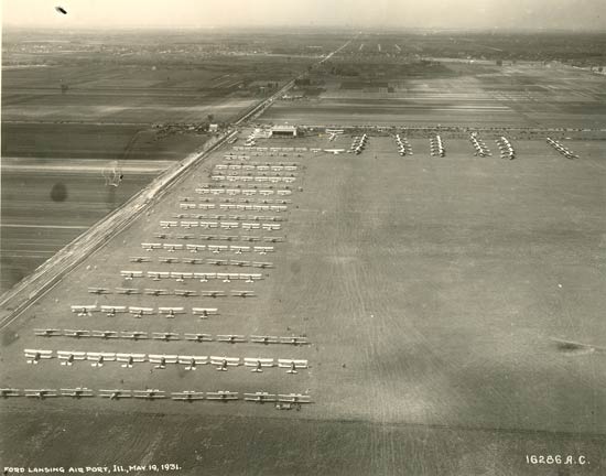 Lansing, IL, Ford Airport,  May 19, 1931