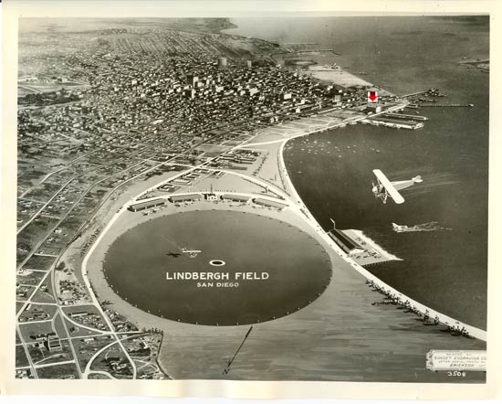 Lindbergh Field, San Diego, CA, ca. 1927