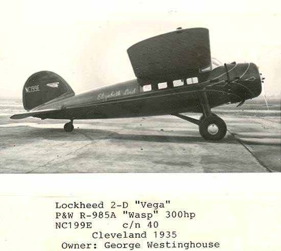 Lockheed Vega NC199E 