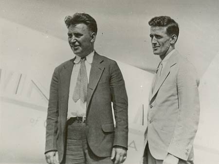 Wiley Post and Harold Gatty