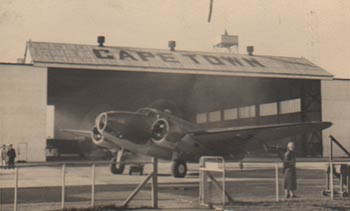 Lockheed 14B (?) at Capetown, South Africa, Ca. 1940