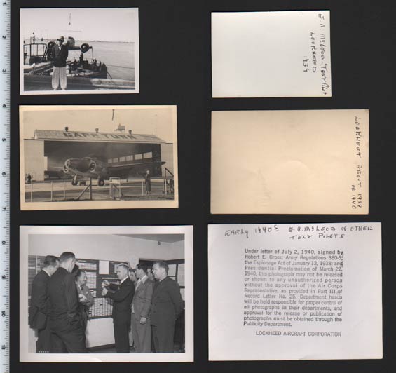 Miscellaneous Photographs, 1939-40
