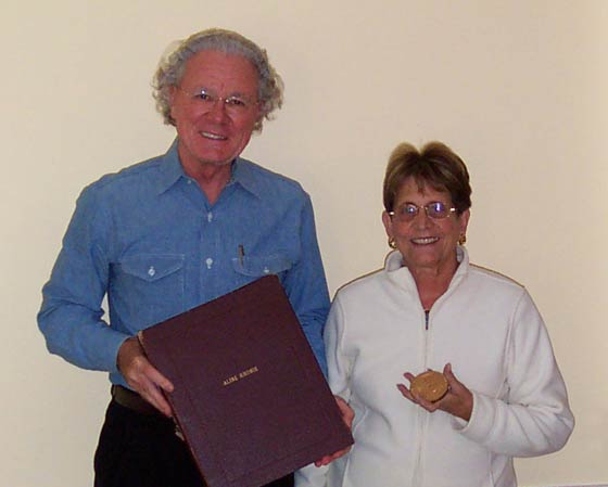 Your Webmaster and Carol Roberts, October 19, 2010
