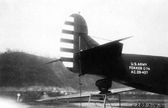 Fokker C-7A, March 14, 1930 (Source: SDAM)
