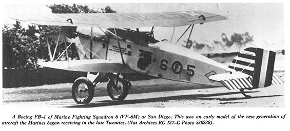 Boeing FB-1 Model 15 A-6885, Location & Date Unknown  (Source: National Archives)