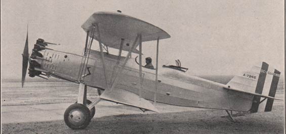Curtiss OC-1, A-7945, Date Unknown (Source: Aircraft Yearbook)