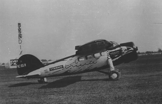 Lockheed NC105N In Stanavo Livery, Ca. 1932 (Source: Kalina)
