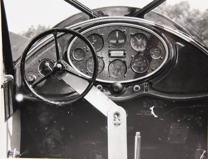 Waco Model QDC Cockpit Interior (Source: SDAM)