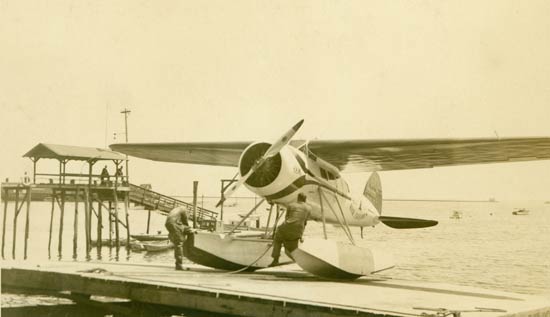 Lockheed Vega NC199E In Maine, 1931
