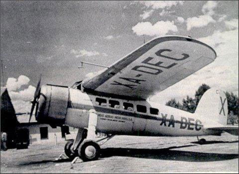 XA-DEC (nee: NC2875) pn the Ground in Mexico After February 1943 (Source: Woodling)