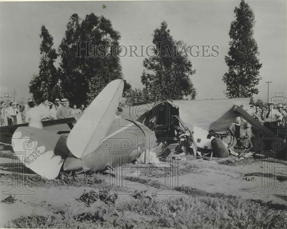 Lockheed NC32M Crash, July 9, 1934 (Source: Web)