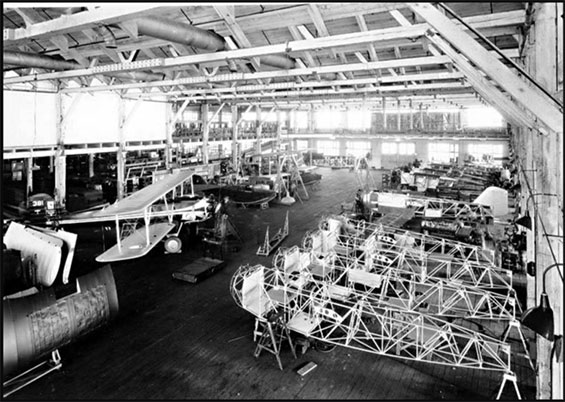 Boeing NC381, Boeing Factory, Late 1928 (Source: Link)