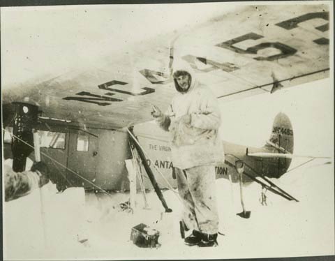 Fokker Super Universal NC4453 in Antarctica, Ca. 1928-29 (Source: NASM)