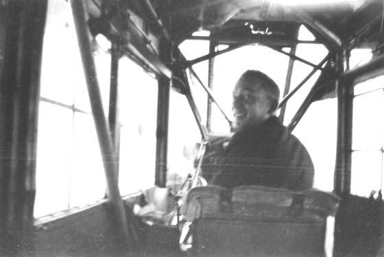 Dick Peck in Flight, Ca. 1929 (Source: Aavang)
