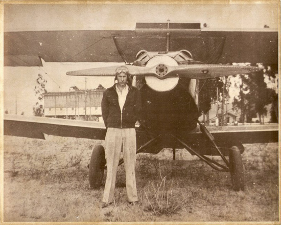 George Low With His International F-17, 1936