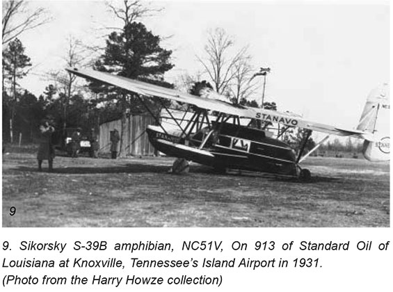Sikorsky NC51V, Knoxville, TN, 1931 (Source: AAHS via Woodling)