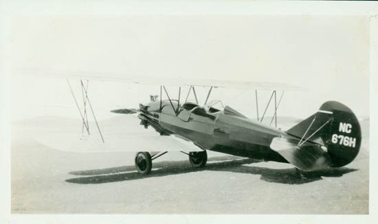 Travel Air E-4000, NC676H, January 25, 1935
