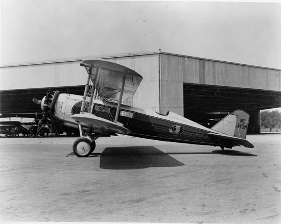 Boeing Model 40-B-4, Circa 1930, Location Unknown